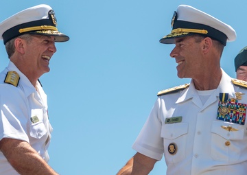 Naval Special Warfare Command Holds Change of Command Ceremony