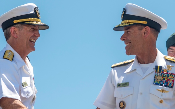 Naval Special Warfare Command Holds Change of Command Ceremony