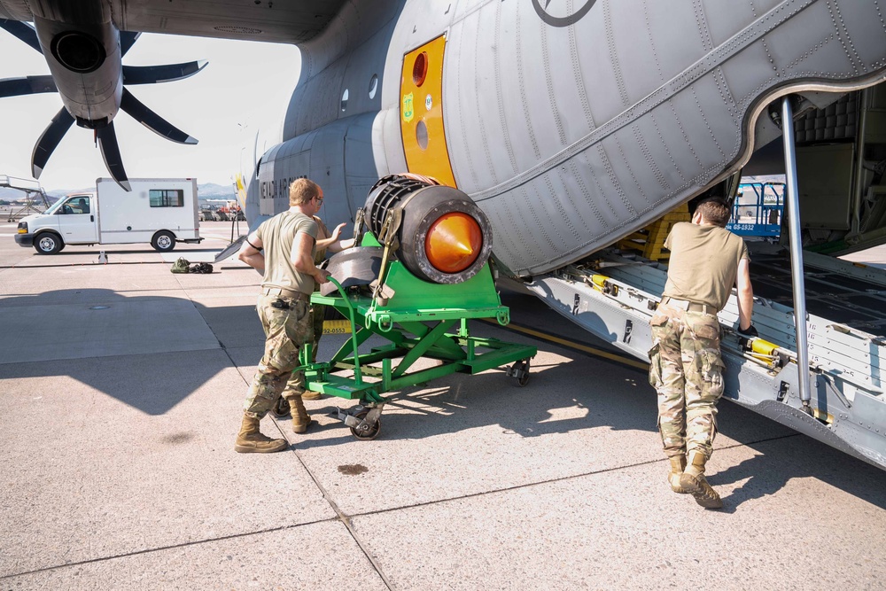 Nevada Air National Guard Activated to Assist with Wildfire Efforts