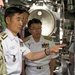 ROK Navy CNO tours USS Minnesota