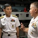 Rear Adm. Seif briefs ROK Navy CNO