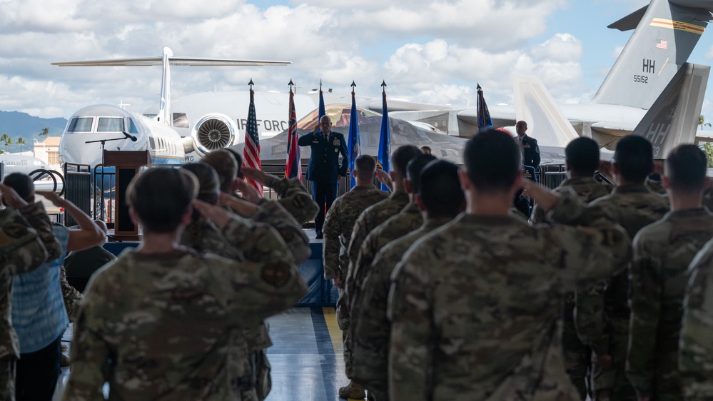 15th Maintenance Group Change of Command Ceremony