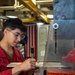 USS Ronald Reagan (CVN 76) Sailors fabricate a machine component