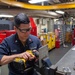 USS Ronald Reagan (CVN 76) Sailors fabricate a machine component