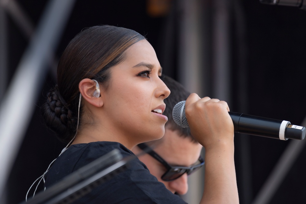 67th Army Band performs at Depot Plaza for Cheyenne Day