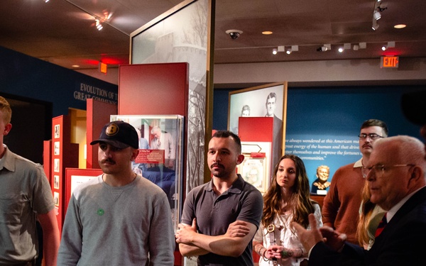 USS Ronald Reagan (CVN 76) Sailors visit the Ronald Reagan Presidential Library