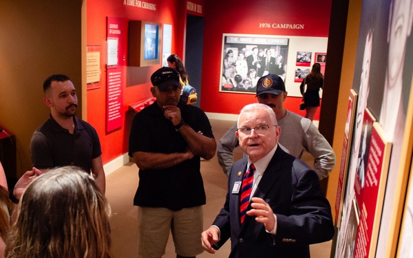 USS Ronald Reagan (CVN 76) Sailors visit the Ronald Reagan Presidential Library