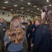 USS Ronald Reagan (CVN 76) hosts members of the USS Midway museum