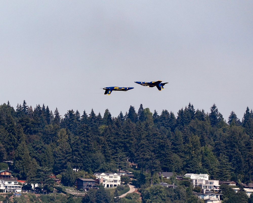 Seattle Seafair 2024: Blue Angels Show