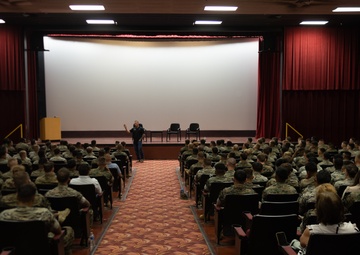 MOH Recipient Dakota Meyer Visits MCBH and 3d LCT Scouts