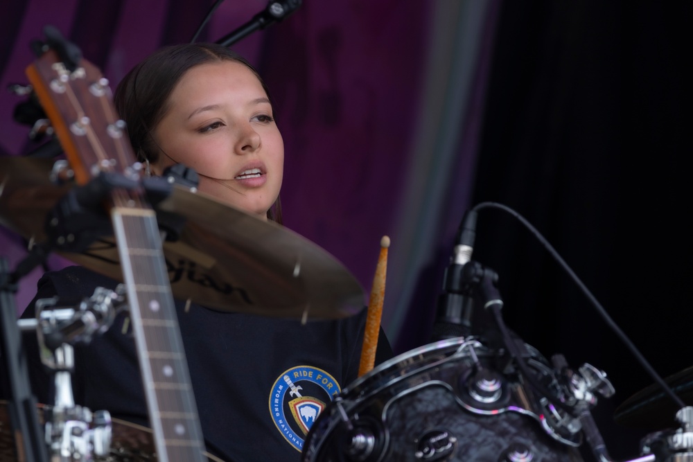 67th Army Band performs at Depot Plaza for Cheyenne Day