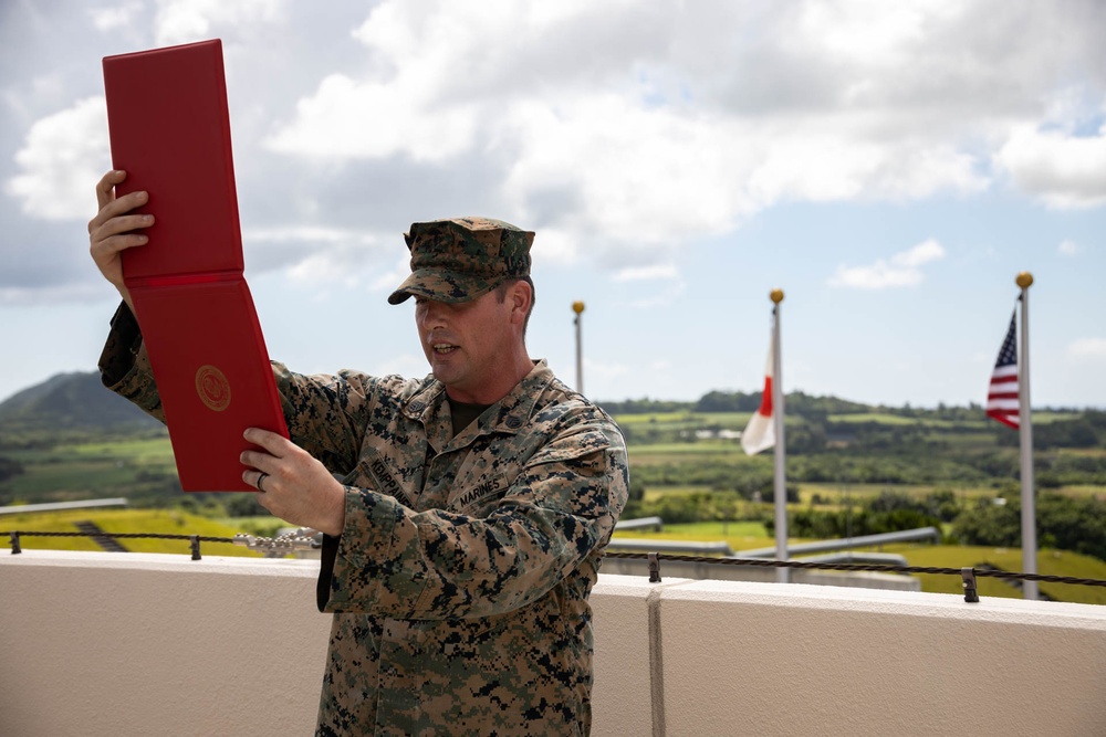 RD24 | 12th MLR Promotes Lance Cpl. Lee to Noncommissioned Officer Ranks on JGSDF Camp Ishigaki