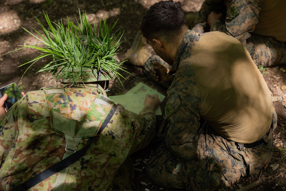 DVIDS - Images - RD24 | Marines, JGSDF Plan Next Defensive Position in ...