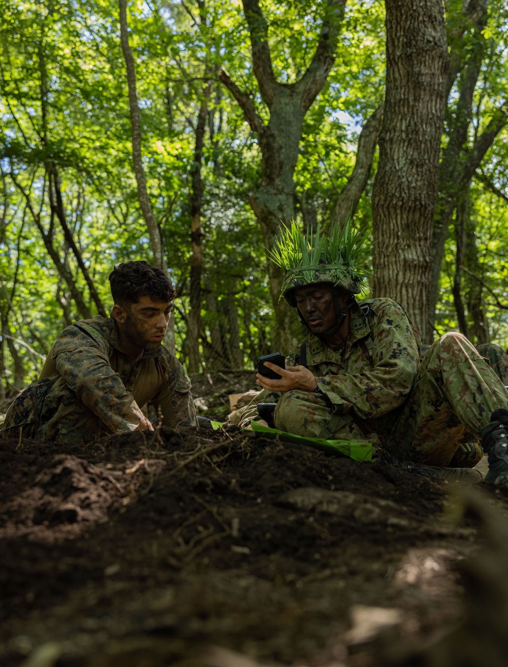 DVIDS - Images - RD24 | Marines, JGSDF Plan Next Defensive Position in ...