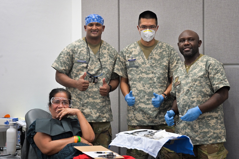 Dental Airmen provide care to residents during 2024 Guam Wellness Innovative Readiness Training