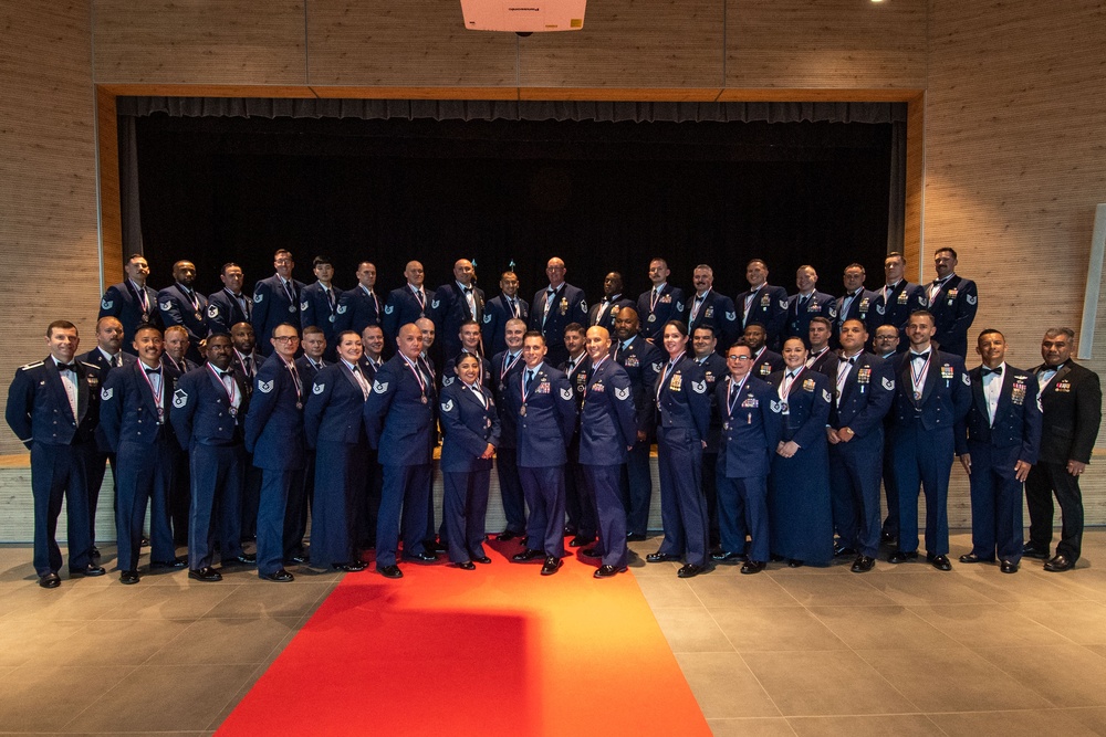 Aviano AB welcomes new SNCOs at induction ceremony