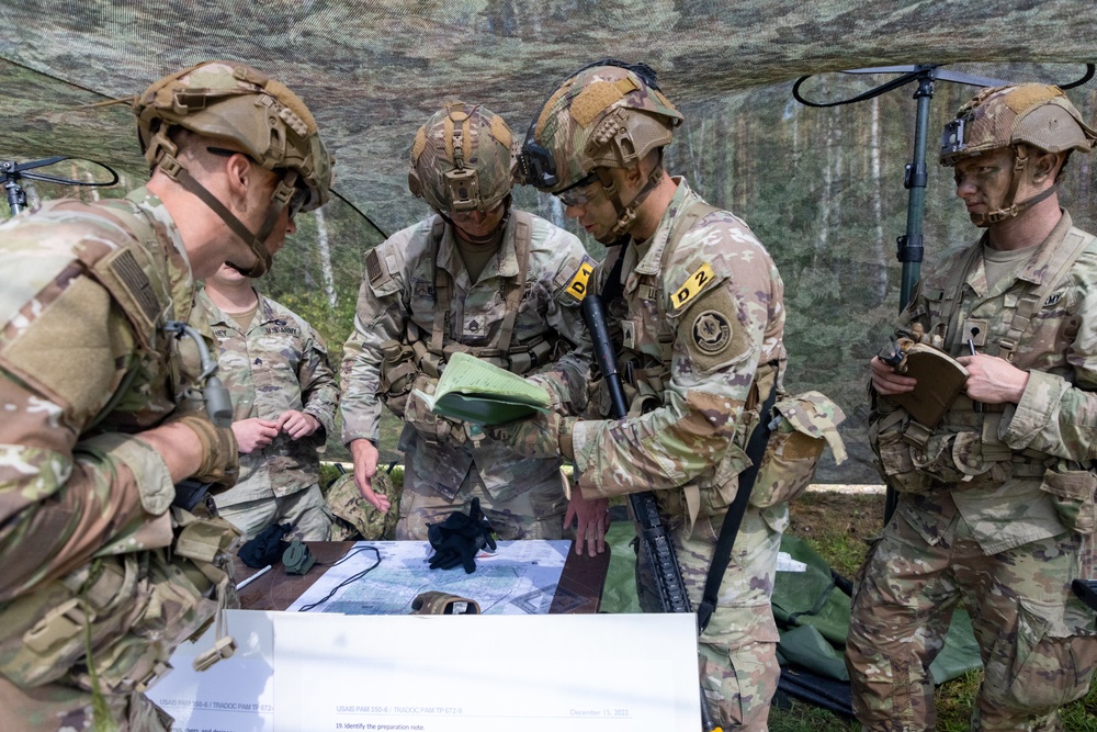 U.S. Army Europe and Africa Best Squad Competition: E3B Lanes