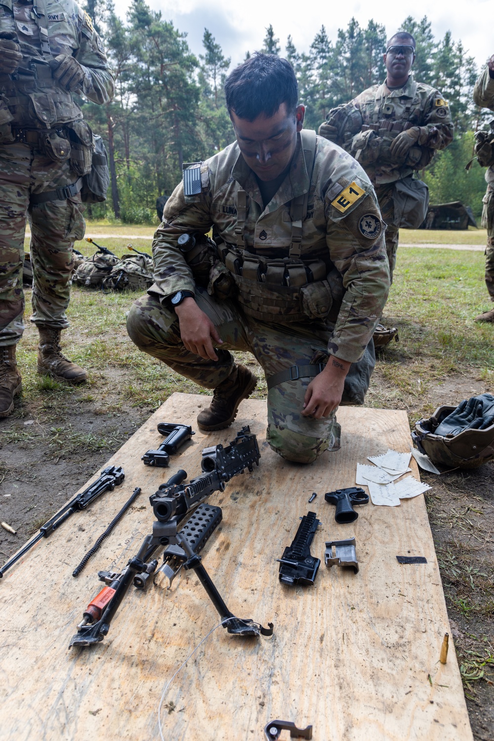 U.S. Army Europe and Africa Best Squad Competition: E3B Lanes