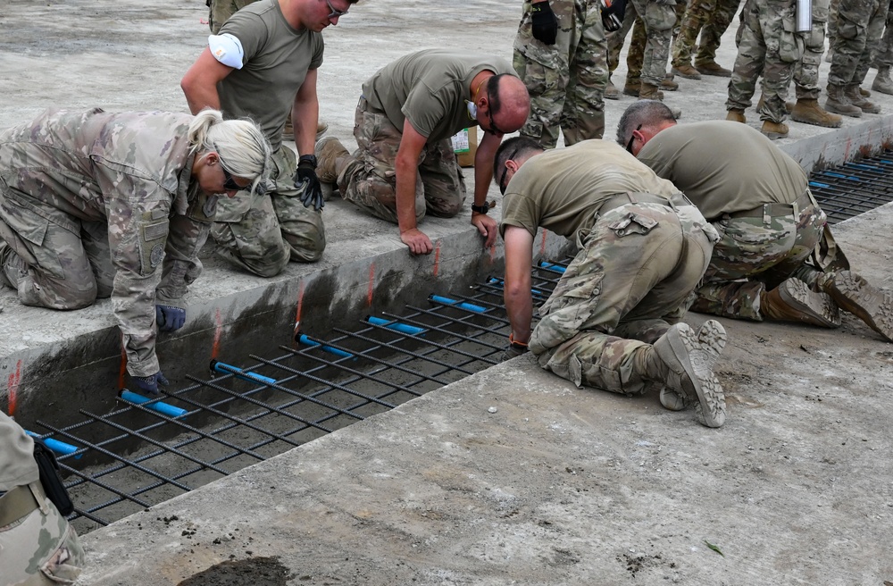 155th Civil Engineering Squadron deployment for training at Yokota Air Base