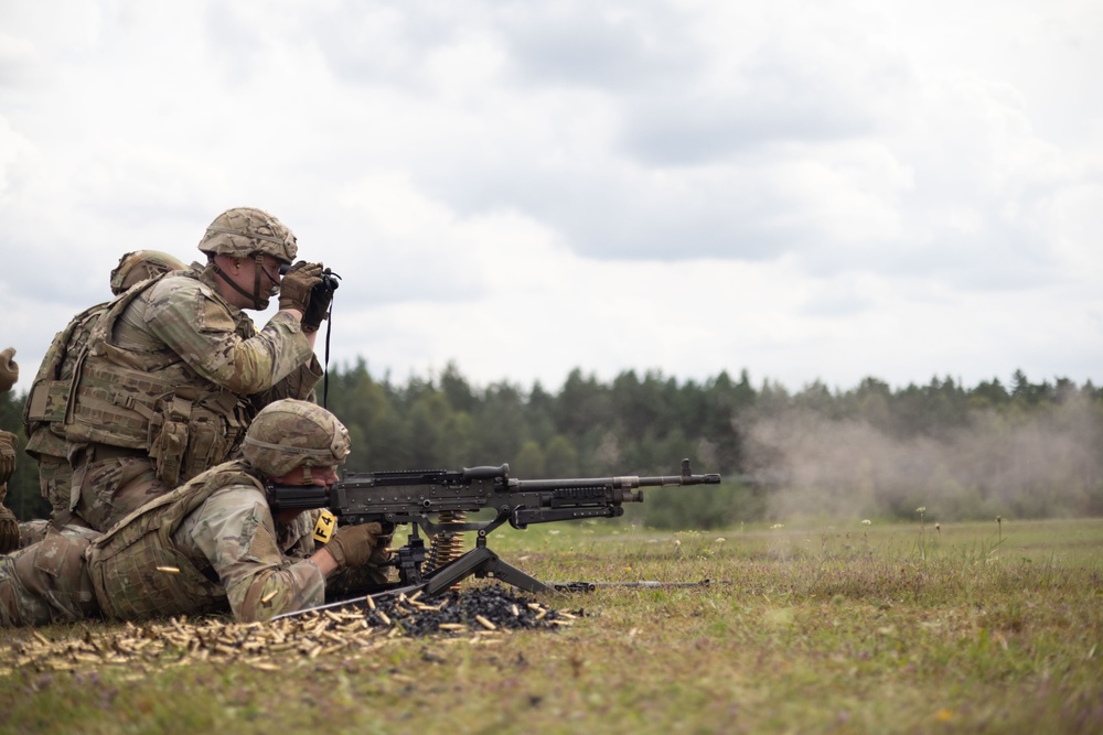 U.S. Army Europe and Africa Best Squad Competition: Support by Fire