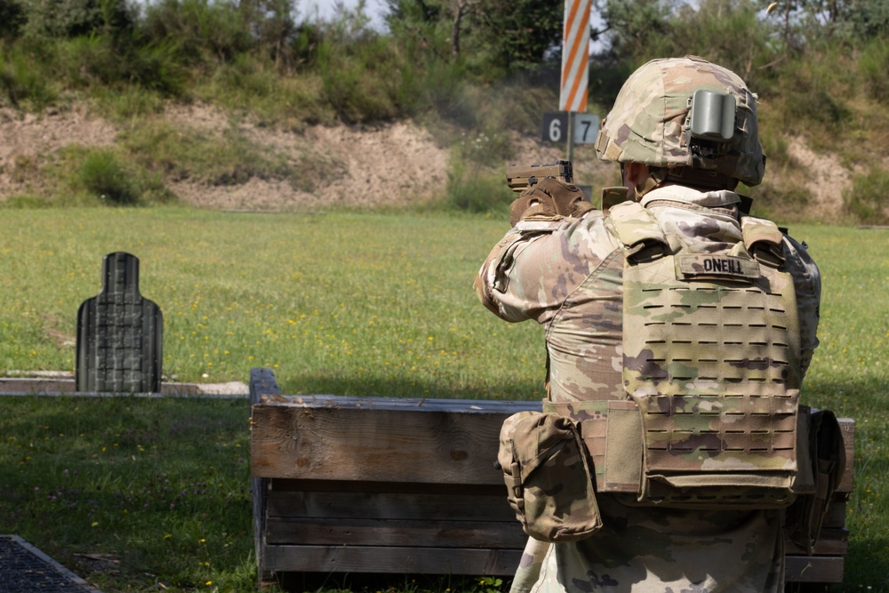 U.S. Army Europe and Africa Best Squad Competition: M17 Range