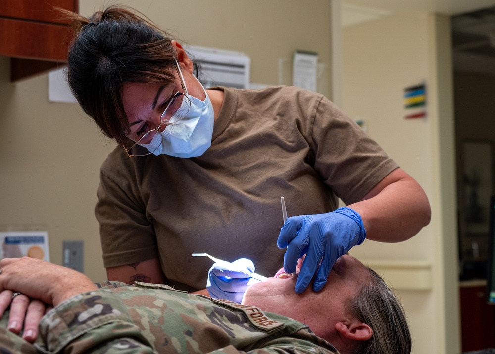 Reserve dental squadron maintains health of Airmen