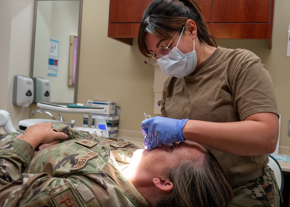 Reserve dental squadron maintains health of Airmen