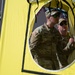 U.S. Air Force Maj. Stephen Kesterson and Capt. James Hanes set up a decontamination tent on Blackfeet Indian Reservation