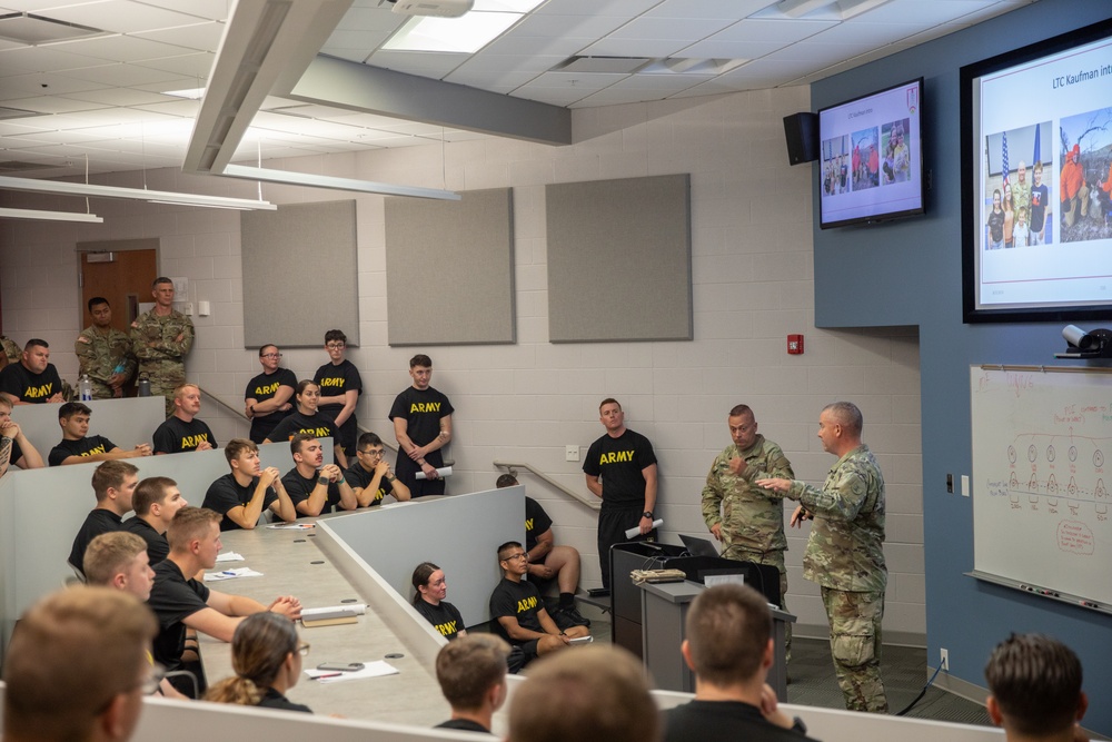 157th Military Police Company Receives Brief on Upcoming Deployment