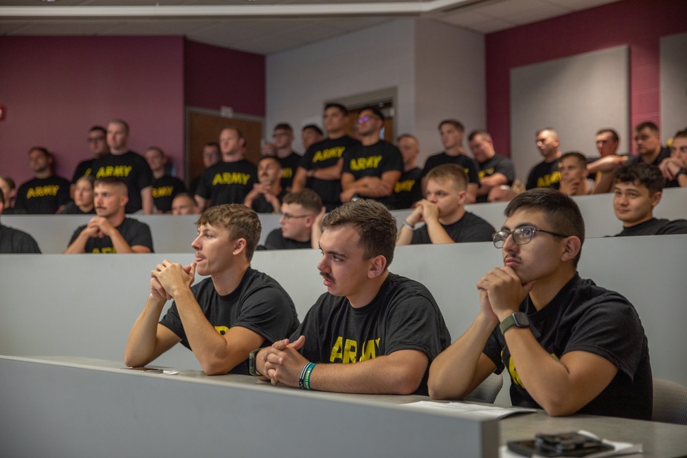 157th Military Police Company Receives Brief on Upcoming Deployment