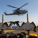 VMM-365 (REIN), 24th MEU (SOC) AH-1Z Viper Hotload on USS Wasp (LHD 1)