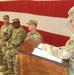 The Headquarters and Headquarters Company, 60th Troop Command held a change of responsibility ceremony Aug. 4, 2024 in Raleigh, NC where First Sgt. Christopher Brophy assumed responsibility from First Sgt. Giovanni Ford.