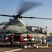 VMM-365 (REIN), 24th MEU (SOC) AH-1Z Viper Hotload on USS Wasp (LHD 1)