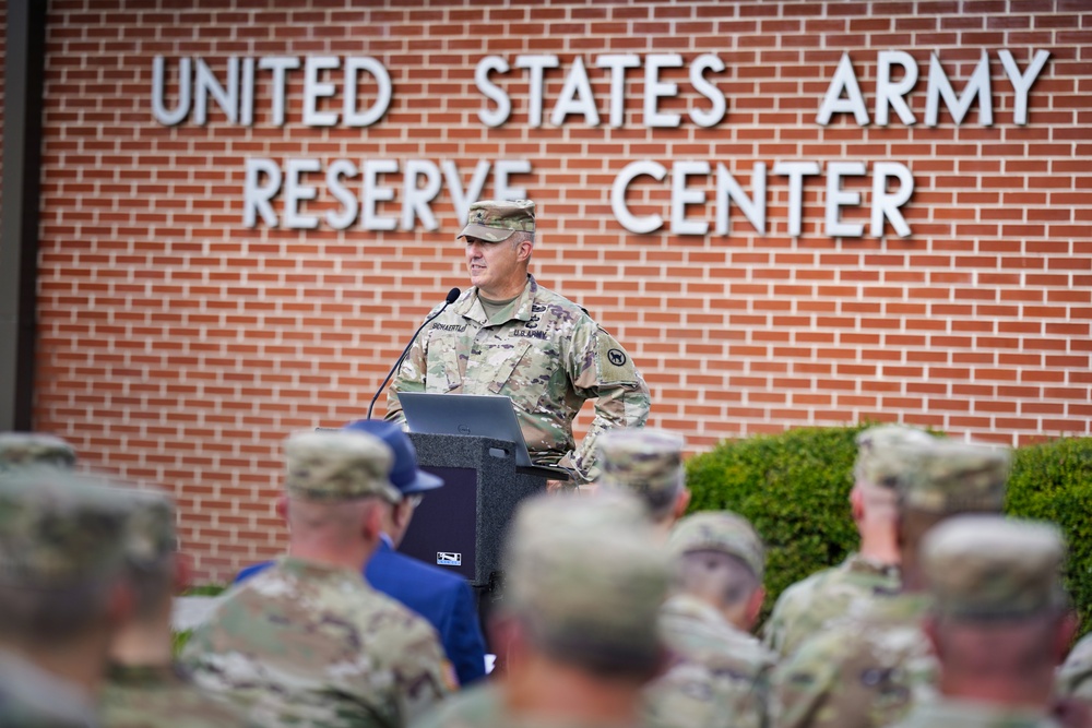 Memorialization of Sheffield Army Reserve Center