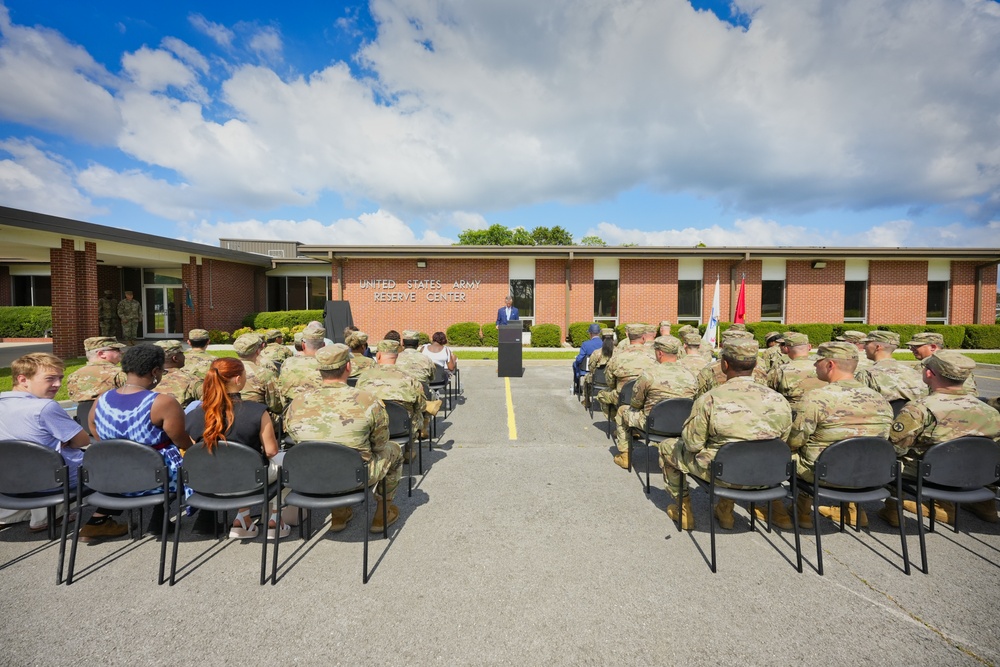 Memorialization of Sheffield Army Reserve Center