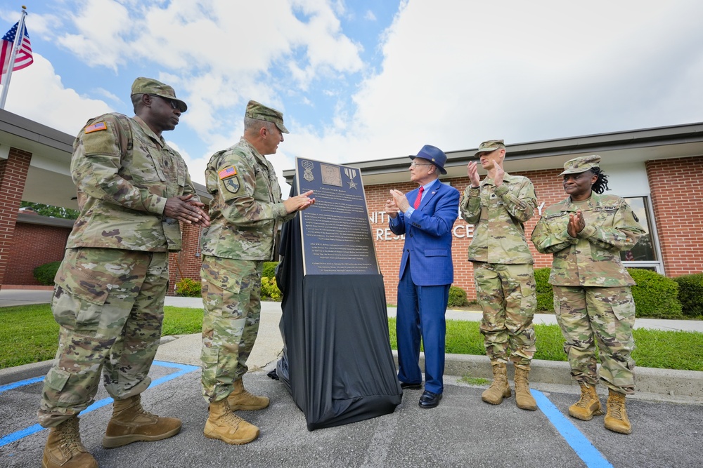 Memorialization of Sheffield Army Reserve Center