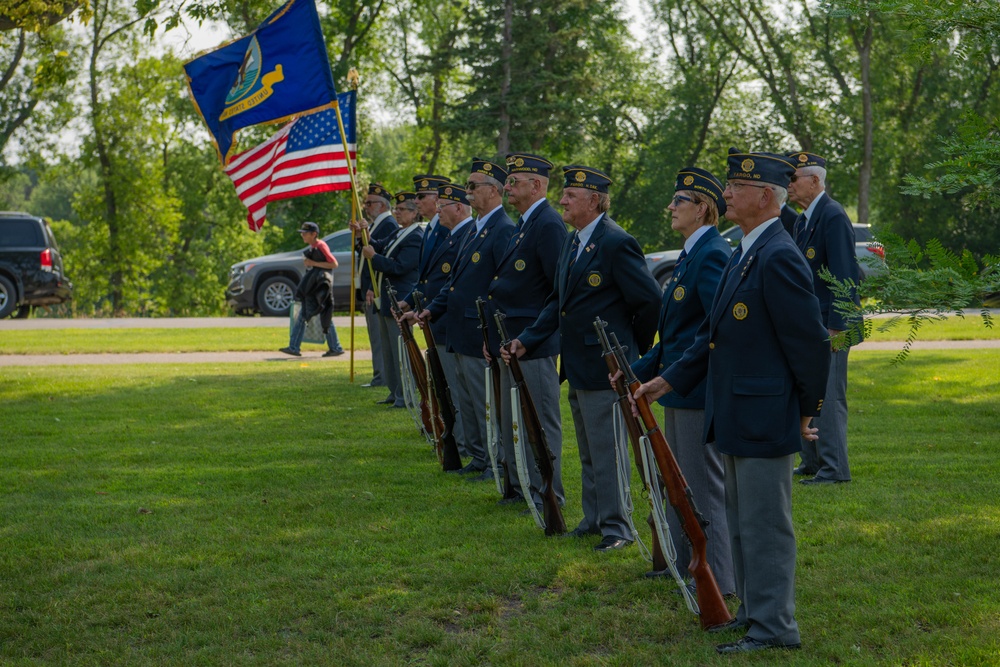 Admiral Munsch, USS North Dakota Commemorate the 80th Anniversary of the loss of USS Robalo