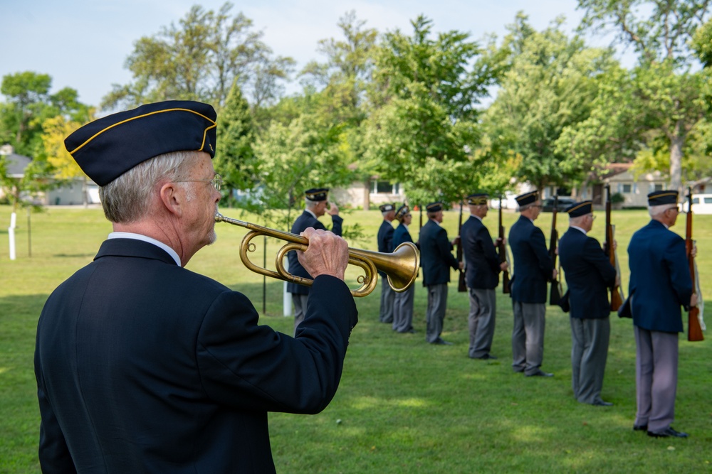 Admiral Munsch, USS North Dakota Commemorate the 80th Anniversary of the loss of USS Robalo