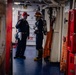 Nimitz Sailors Participate In A General Quarters Drill