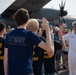 Navy’s Old Goat Enlists Navy’s Newest Sailors