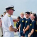 Navy’s Old Goat Enlists Navy’s Newest Sailors