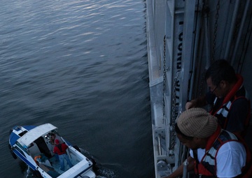 USNS Burlington departs Puerto Cortés, Honduras as part of Continuing Promise 2024