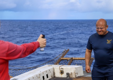 USS Somerset Crew Tackles OC Contamination Training