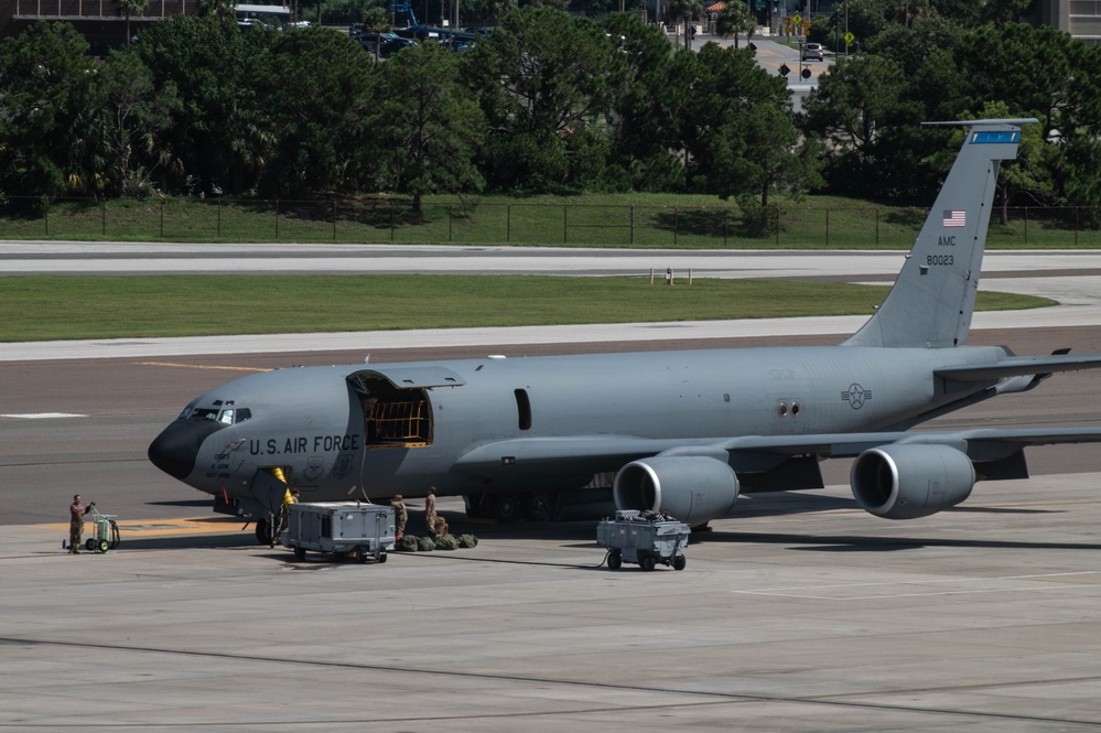 MacDill relocates KC-135 stratotankers ahead of Tropical Storm Debby