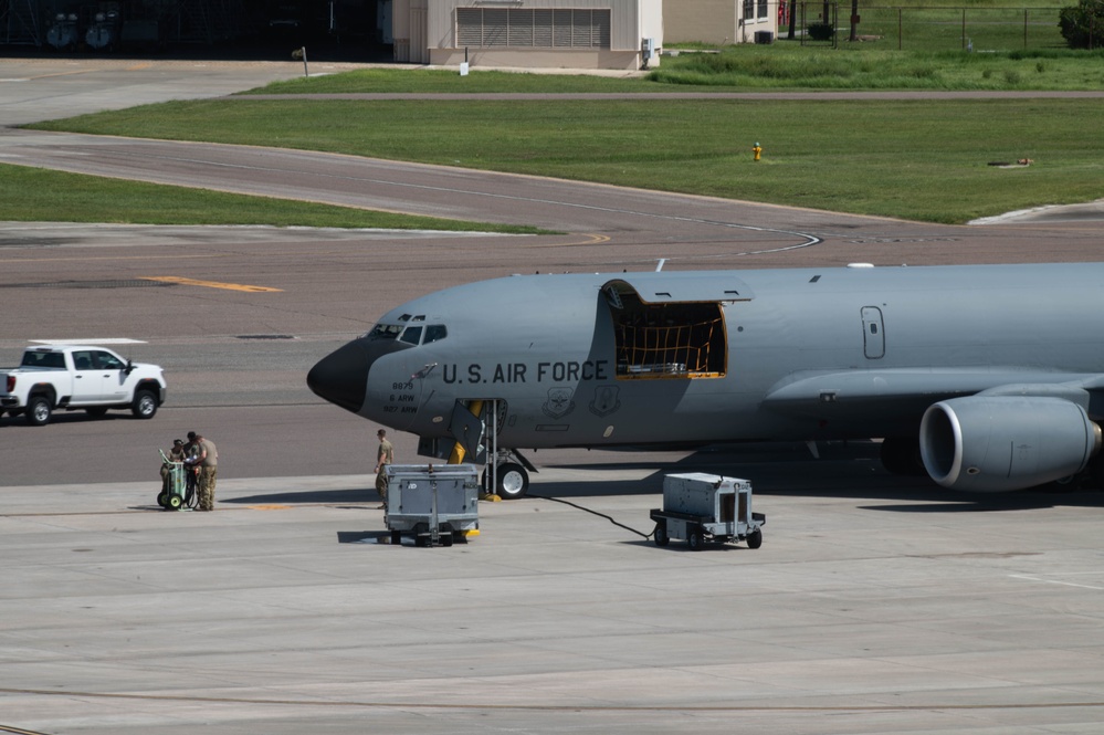 MacDill relocates KC-135 stratotankers ahead of Tropical Storm Debby