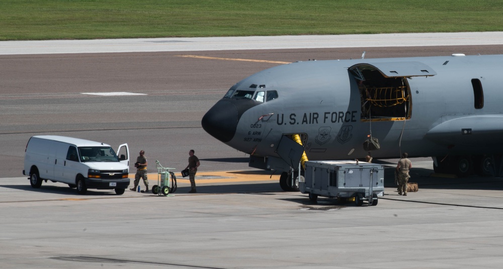 MacDill relocates KC-135 stratotankers ahead of Tropical Storm Debby