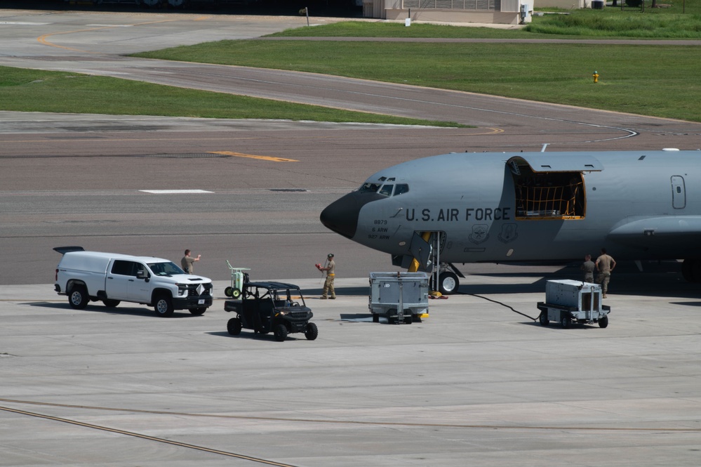 MacDill relocates KC-135 stratotankers ahead of Tropical Storm Debby