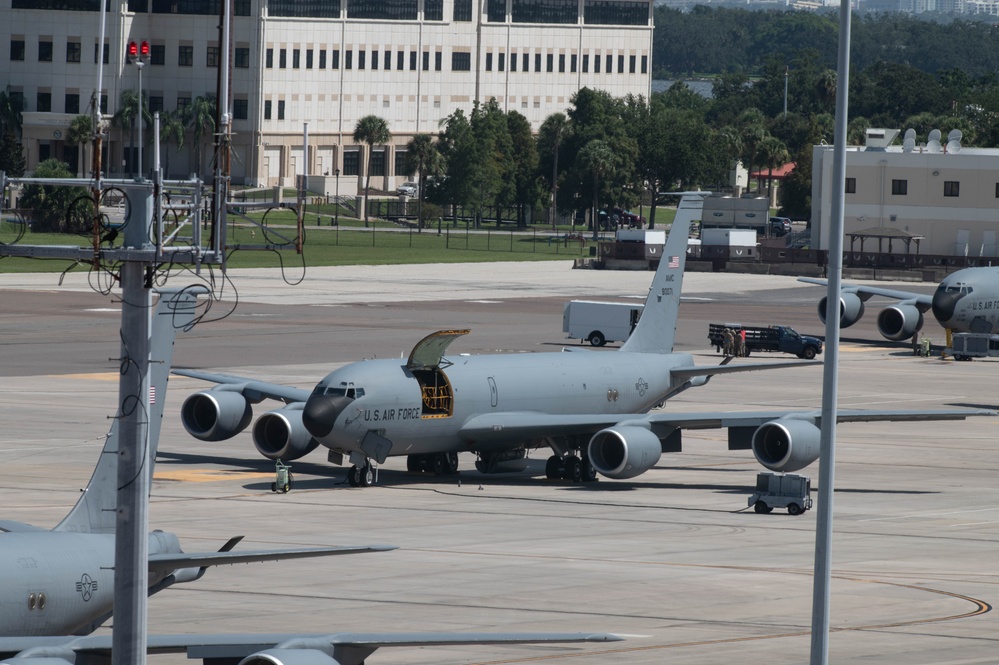 MacDill relocates KC-135 stratotankers ahead of Tropical Storm Debby