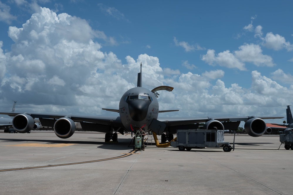 MacDill relocates KC-135 stratotankers ahead of Tropical Storm Debby