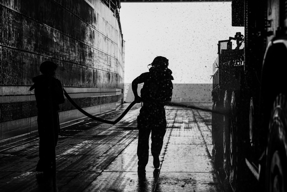 Dirty Jobs: 15th MEU Prepares Gear for Agricultural Inspections
